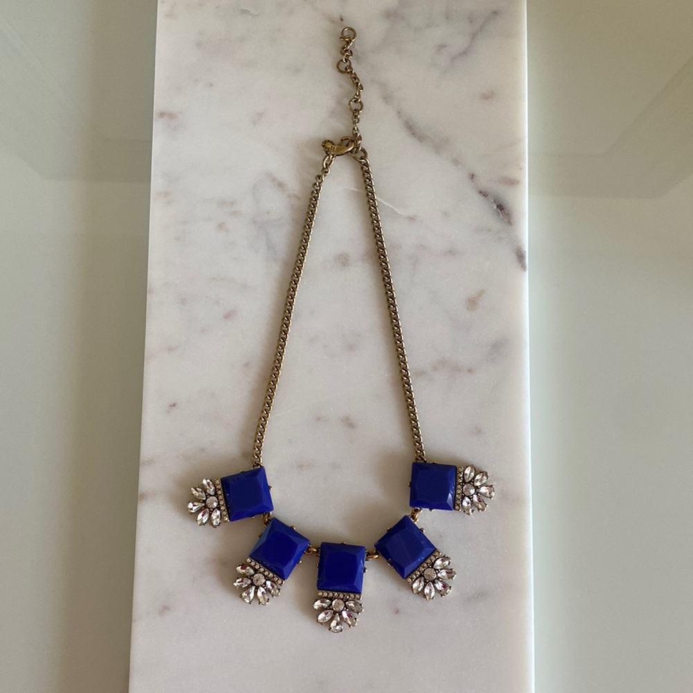 J.Crew Mercantile Purple Statement Necklace